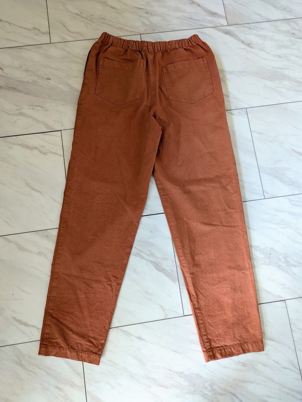 IJJI Drawstring Pants in Terracotta, S - Picture 2 of 8